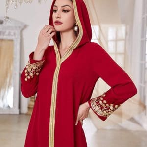 Djellaba Femme À Capuche