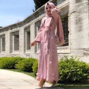 abaya kimono long