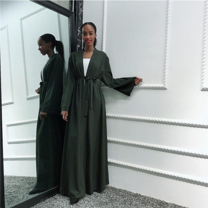 abaya kimono simple